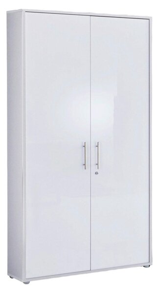 SKRINKA NA DOKUMENTY, sivá, biela s vysokým leskom, 257/185,6/33 cm MID.YOU - Online Only kancelárie, Online Only