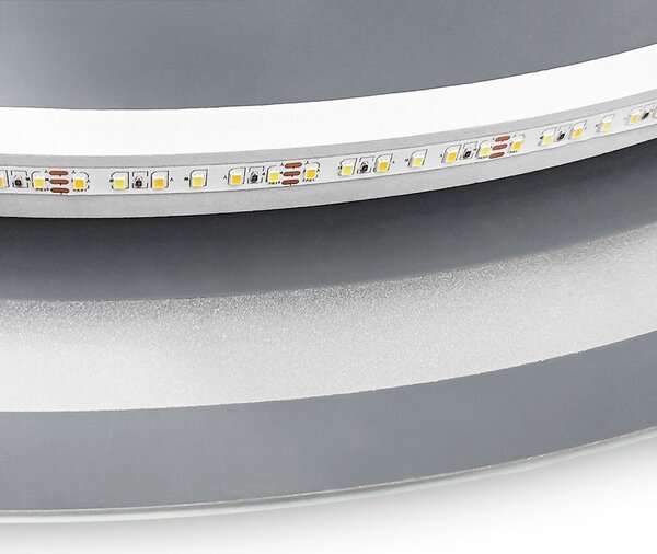 Rea Zrkadlo Modern ⌀50 cm s vyhrievaním a regulovateľným LED osvetlením HOM-00903