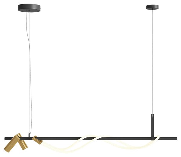 VISIACE SVIETIDLO, 140/150/18 cm MAYTONI - Online Only bytové doplnky, Online Only