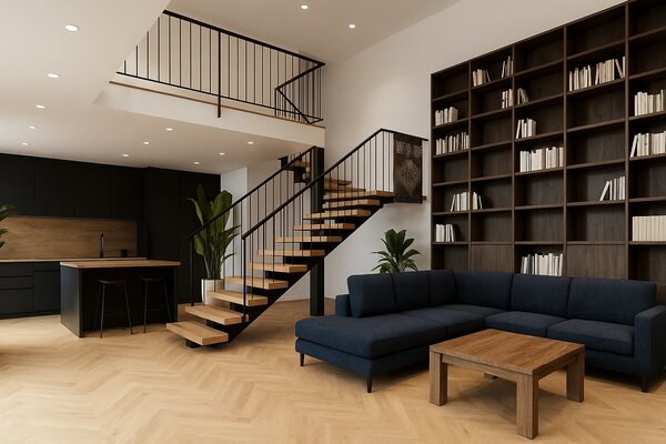 Grande Floor Herringbone Click 83273 CC OAK 5 + 1 mm