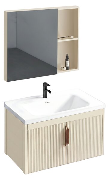 Súprava kúpeľňového nábytku s umývadlom Astor 60 cm Beige