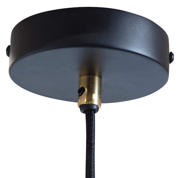 MUZZA Stropná lampa haci ø 27 cm biela