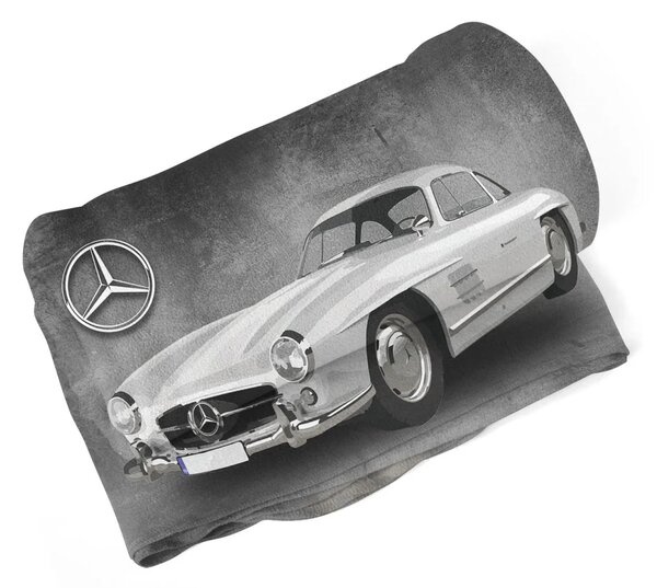 Sablio Deka Mercedes-Benz 300 SL Sivé pozadie - 150x120 cm