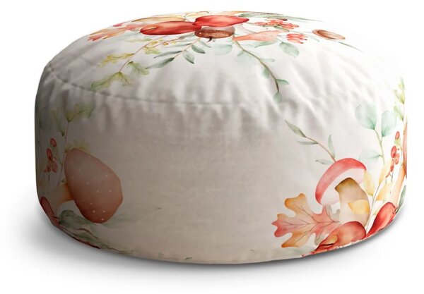 Sablio Taburet Circle Dary lesa: 38x48 cm