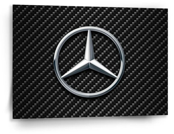 Sablio Obraz Logo 4 Carbon - 90x60 cm