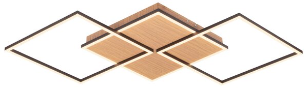 STROPNÉ LED SVIETIDLO, 100/49,5/5,8 cm Novel - Interiérové svietidlá