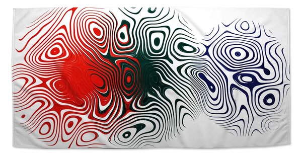 Sablio Uterák Dvojfarebná abstrakcia - 30x50 cm