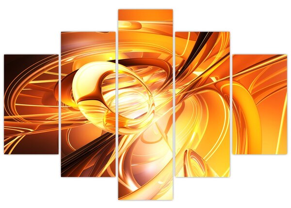 Obraz abstrakcie (150x105 cm)