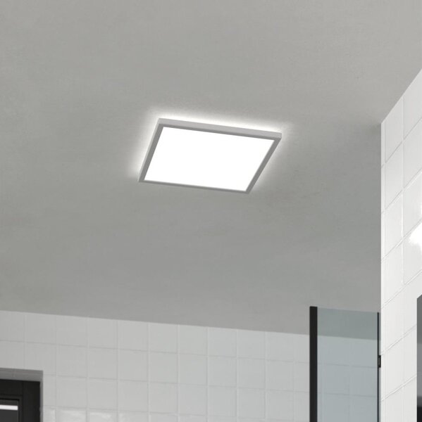 Eglo 901451-LED Kúpeľňové stropné svietidlo ROVITO 17,6W/230V 39x39 cm IP44 biela