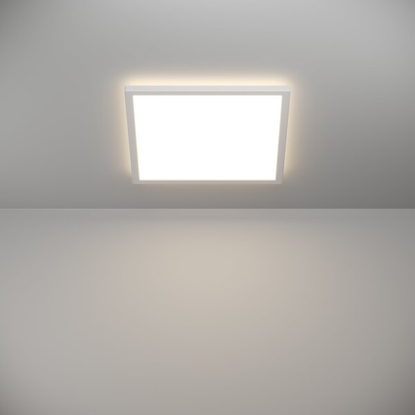 Eglo 901451-LED Kúpeľňové stropné svietidlo ROVITO 17,6W/230V 39x39 cm IP44 biela