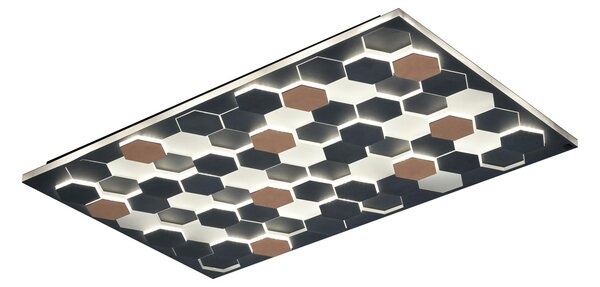 STROPNÉ LED SVIETIDLO, 70/115/7,5 cm Cinque - Interiérové svietidlá