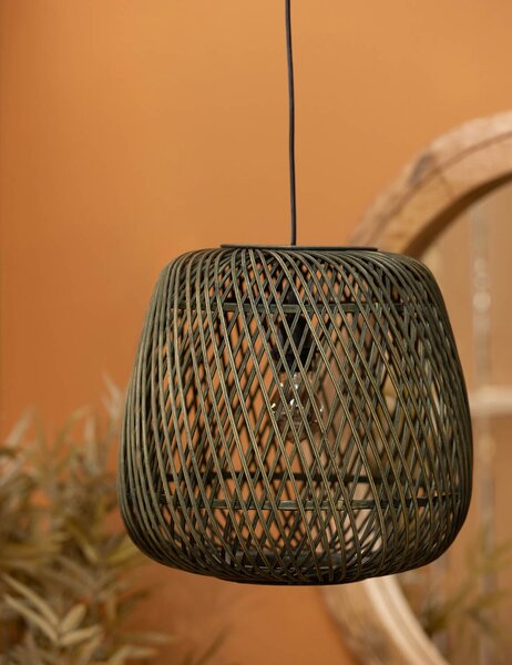 MUZZA Stropná lampa zamzo Ø 36 cm zelená
