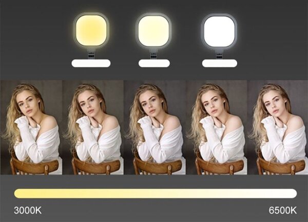 LED Stmievateľná dotyková flexibilná stolná lampa LED/15W/230V 3000-6500K CRI 96