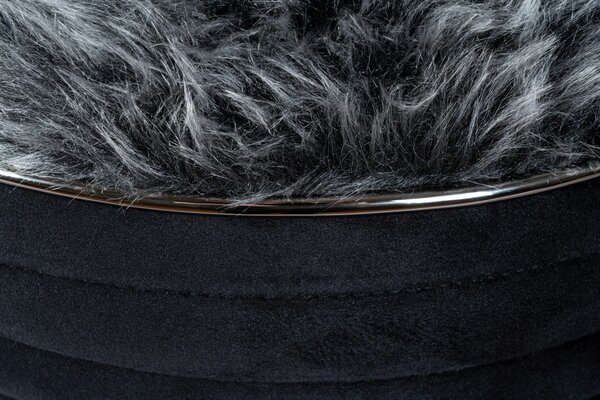 TABURETKA, textil, 42/50 cm MID.YOU - Kreslá, Online Only