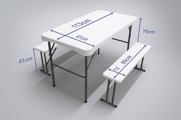 Plastový pivný set - 113cm
