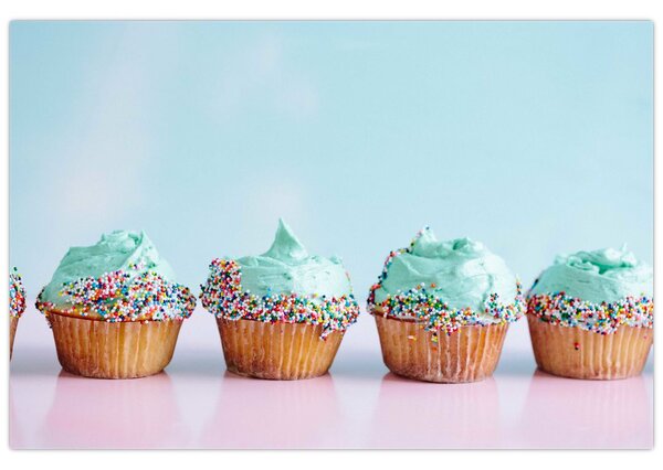 Obraz cupcakes (90x60 cm)