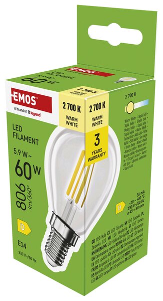 FILAMENTOVÁ LED ŽIAROVKA E14 - Doplnky k svietidlám