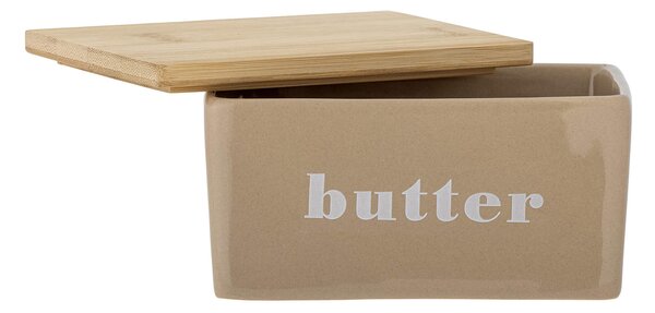 MUZZA Box na maslo Hanya hnedá