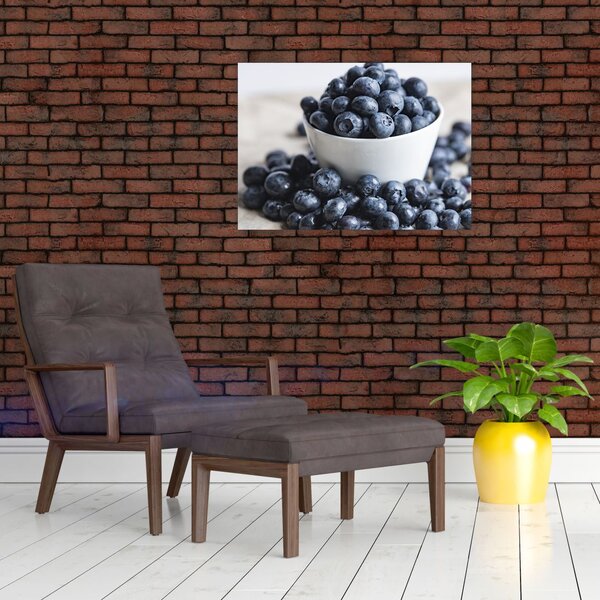 Obraz - Čučoriedky (70x50 cm)