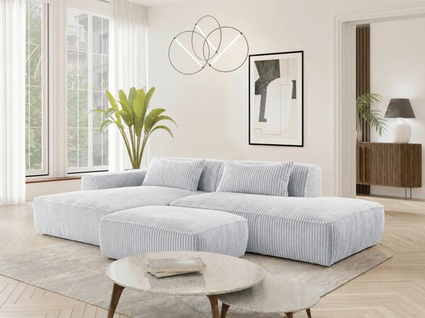 TABURETKA, textil, kompozitné drevo, 105/43/65 cm Livetastic - Kreslá, Online Only