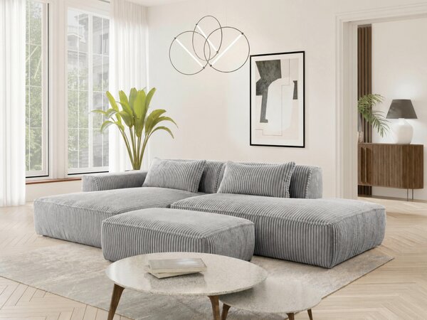 TABURETKA, textil, kompozitné drevo, 105/43/65 cm Livetastic - Kreslá, Online Only