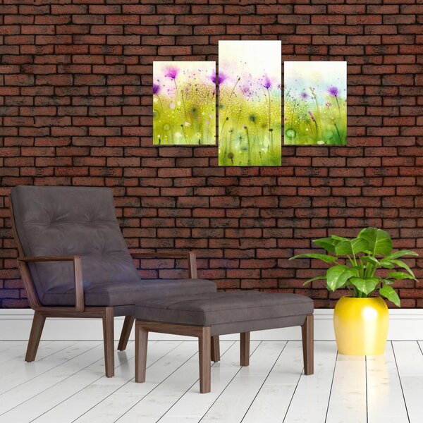 Obraz - Lúčne kvety (90x60 cm)