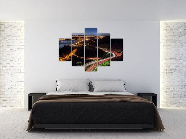 Obraz - Golden Gate Bridge (150x105 cm)