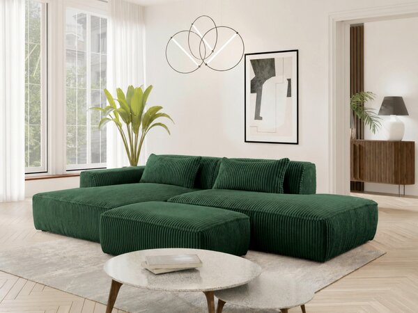 TABURETKA, textil, kompozitné drevo, 105/43/65 cm Livetastic - Kreslá, Online Only