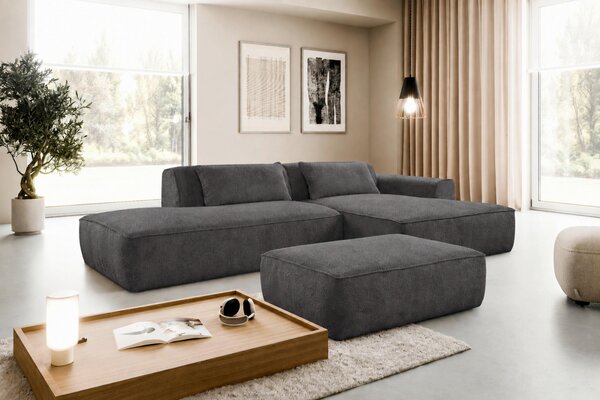 TABURETKA, textil, kompozitné drevo, 105/43/65 cm Livetastic - Kreslá, Online Only