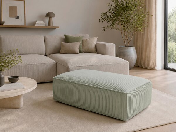 TABURETKA, textil, kompozitné drevo, 105/43/65 cm Livetastic - Kreslá, Online Only