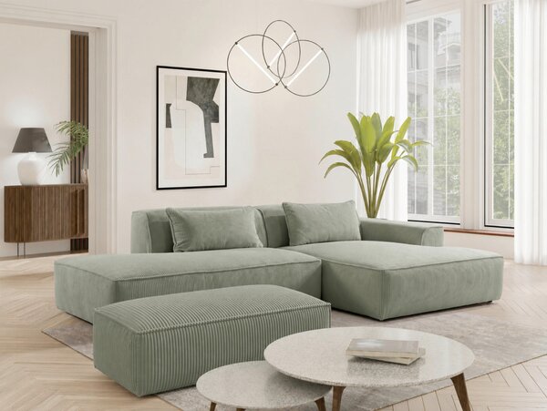 TABURETKA, textil, kompozitné drevo, 105/43/65 cm Livetastic - Kreslá, Online Only