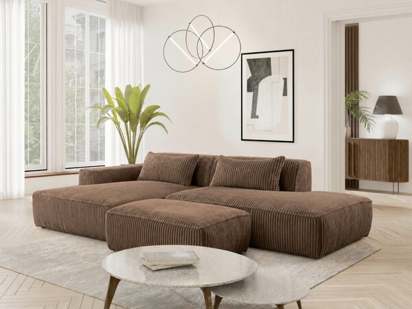 TABURETKA, textil, kompozitné drevo, 105/43/65 cm Livetastic - Kreslá, Online Only