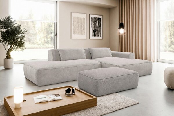 TABURETKA, textil, kompozitné drevo, 105/43/65 cm Livetastic - Kreslá, Online Only