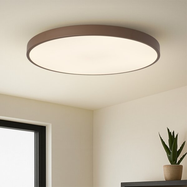 Brilagi-LED Stlmiteľné svietidlo POOL SMART LED/128W/230V 100 cm Wi-Fi Tuya+DO hnedé