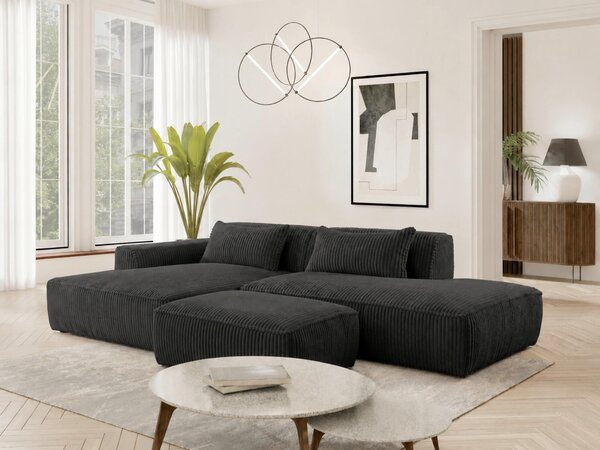 TABURETKA, textil, kompozitné drevo, 105/43/65 cm Livetastic - Kreslá, Online Only
