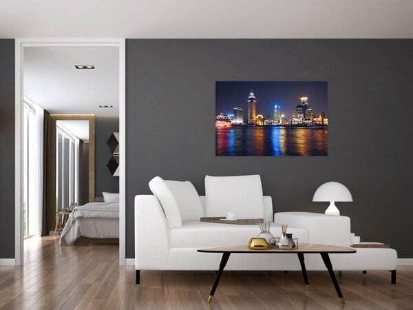 Obraz - Reflekce noci (90x60 cm)
