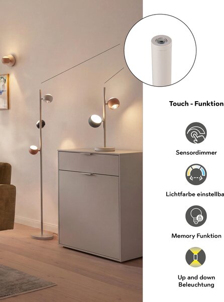 ZÁVESNÉ LED SVIETIDLO, 114/30/195 cm Musterring - Interiérové svietidlá