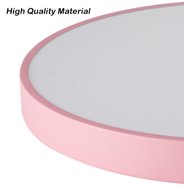 Brilagi - LED stmievateľné stropné svietidlo POOL LED/60W/230V 3000-6000K 50 cm ružové+DO