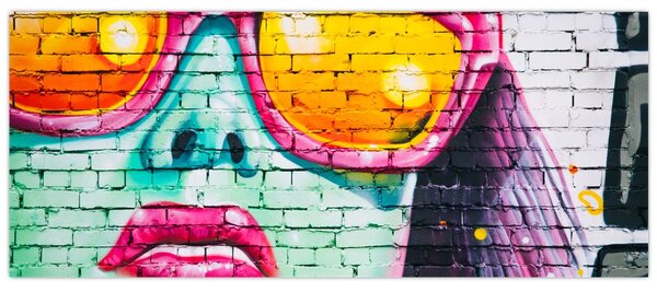 Obraz - Graffiti (120x50 cm)
