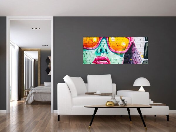 Obraz - Graffiti (120x50 cm)