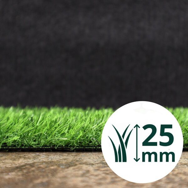 Trade Concept, Umelá tráva Pure Green, vyrezať kruh, šíře 2m,4m, zelená