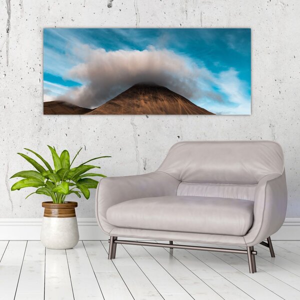 Obraz - Mrak nad vrcholkom (120x50 cm)