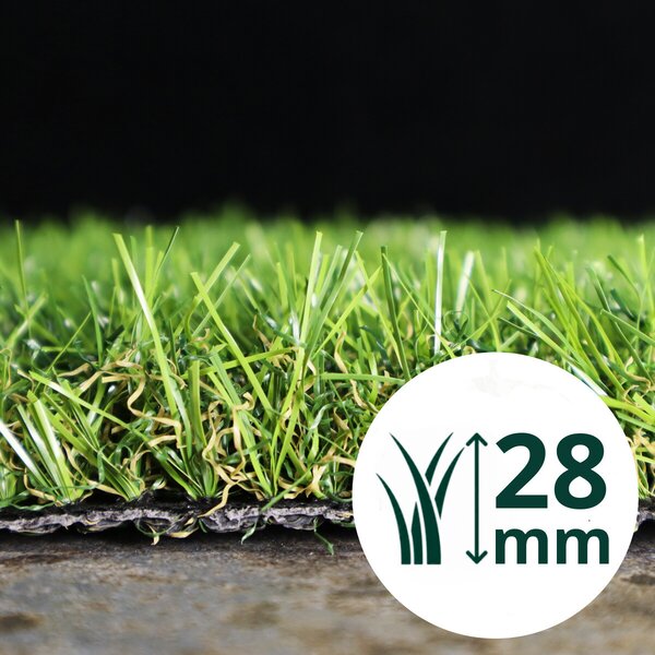 Europe Grass , Umelá tráva Profi Garden, vyrezať kruh, šíře 4m, zelená