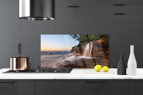 Nástenný panel  Vodopád príroda 120x60 cm
