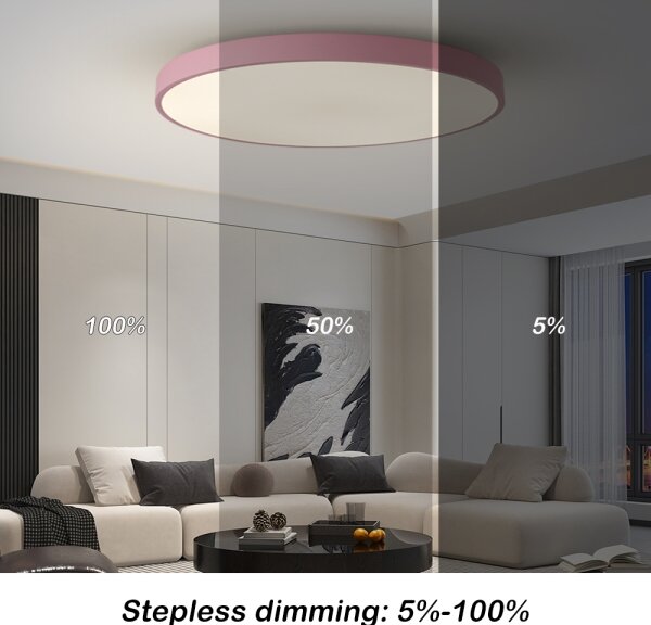 Brilagi-LED stmievateľné svietidlo POOL SMART LED/128W/230V 100 cm Wi-Fi Tuya+DO ružové