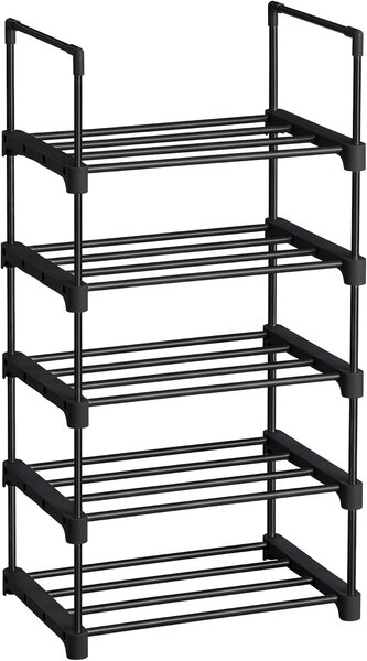 SONGMICS Botník Rezula 89,5 cm černý