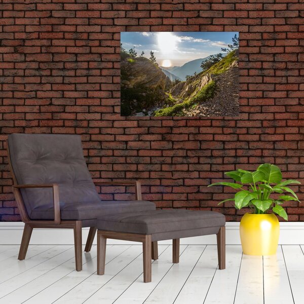 Obraz - Hora Olymp (70x50 cm)