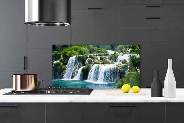 Nástenný panel  Vodopád príroda 120x60 cm