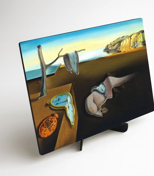 DUBLEZ | Reprodukcia obrazu S. Dalí - Tečúce hodiny | UV potlač, Premium