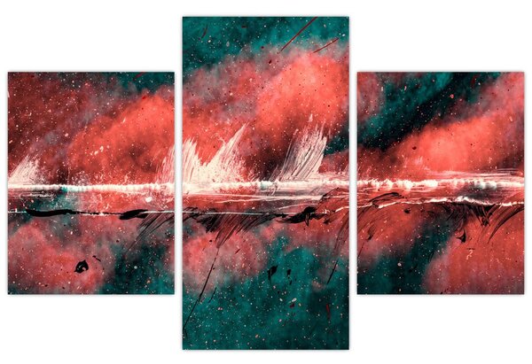 Obraz - Výbuch v petroleji (90x60 cm)